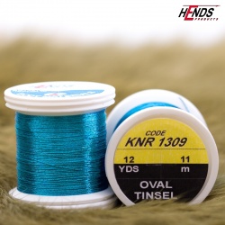 Hends Oval Tinsel KNR1309 11m - Light Blue