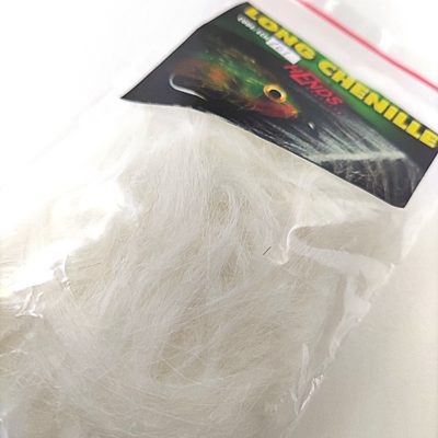 Hends Long Chenille LCH101 1.3m - Light White