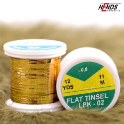 Hends Flat Tinsel LPK02 0,8mm - Gold