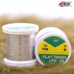 Hends Flat Tinsel LPK04 0,8mm - Silver