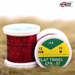 Hends Flat Tinsel LPK07 0,8mm - Red