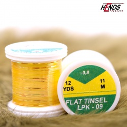 Hends Flat Tinsel LPK09 0,8mm - Pearl Yellow