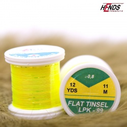 Hends Flat Tinsel LPK99 0,8mm - Pearl Fluo Yellow