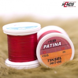 Hends Patina Tinsel PAT08 0,69mm 11m - Red