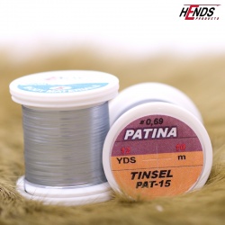 Hends Patina Tinsel PAT15 0,69mm 11m - Grey