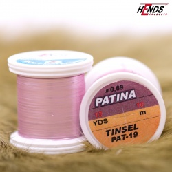 Hends Patina Tinsel PAT19 0,69mm 11m - Light Pink