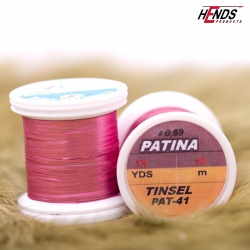 Hends Patina Tinsel PAT41 0,69mm 11m - Pink