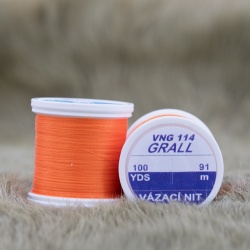 Hends Grall Thread VNG207 0,08mm 91m - Red