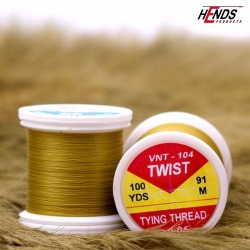 Hends Twist Thread VNT104 0,05mm 91m - Yellow/Green