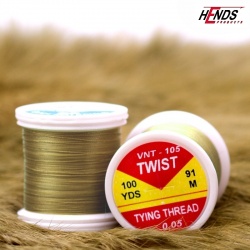 Hends Twist Thread VNT105 0,05mm 91m - Khaki