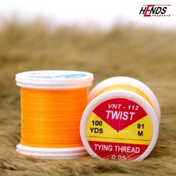 Hends Twist Thread VNT112 0,05mm 91m - Fluo Orange
