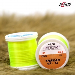 Hends Effect Thread VP14 0,08mm 45,5m - Fluo Yellow