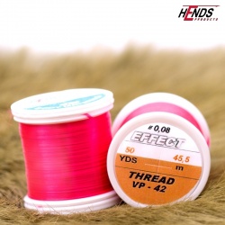 Hends Effect Thread VP42 0,08mm 45,5m - Red/Orange