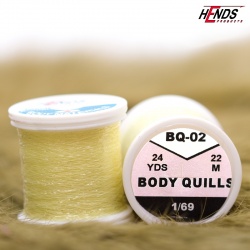 Hends Body Quills BQ02 22m - Light Yellow/Olive