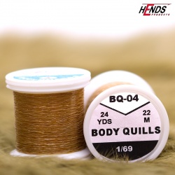 Hends Body Quills BQ04 22m - Dark Brown/Beige