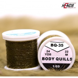 Hends Body Quills BQ35 22m - Dark Olive