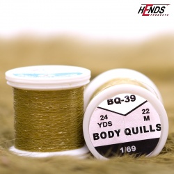 Hends Body Quills BQ39 22m - Light Olive