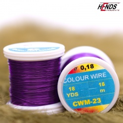 Hends Colour Wire 0,14mm 18m CWF23 - Violet