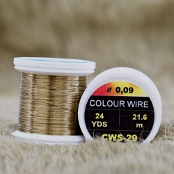 Hends Colour Wire 0,09mm 21,6m CWS08 - Green