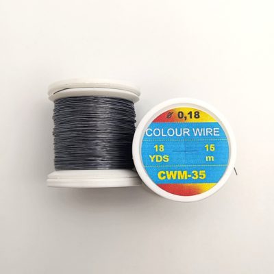 Hends Colour Wire 0,18mm 15m CWM35 - Grey