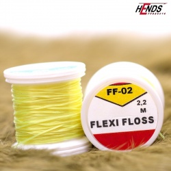 Hends Flexi Floss 2,5m FF02 - Light Olive/Yellow