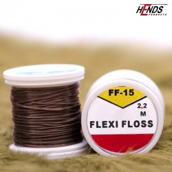 Hends Flexi Floss 2,5m FF15 - Dark Grey/Brown
