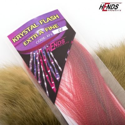 Hends Krystal Flash Extra Fine KFE08 - Red