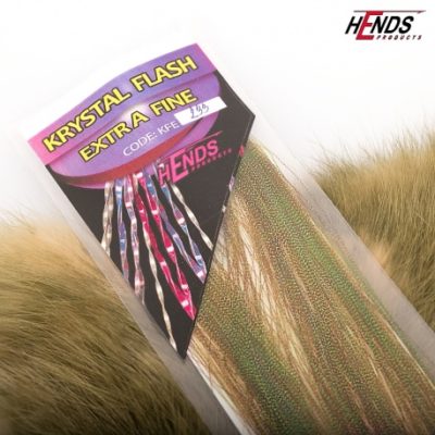 Hends Krystal Flash Extra Fine KFE233 - Dark Brown