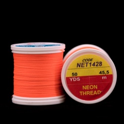 Hends UV Neon Thread NET1428 45,5m - Fluo Dark Orange
