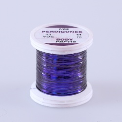 Hends Perdigone Pearl Body Tinsel PBF116 1/69 11m - Dark Blue with UV Effect