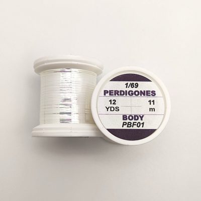 Hends Perdigone Pearl Body Tinsel PBF01 1/69 11m - White