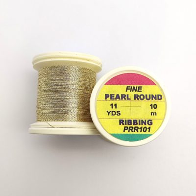 Hends Pearl Round Ribbing PRR101 10m - Light Gold