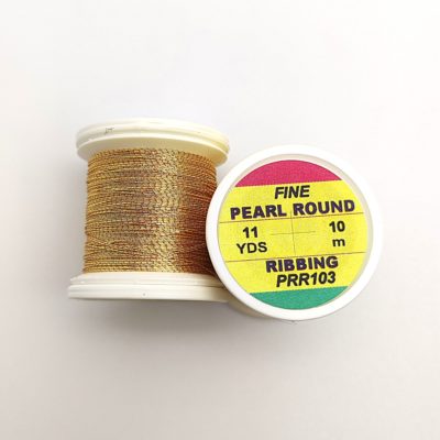 Hends Pearl Round Ribbing PRR103 10m - Gold