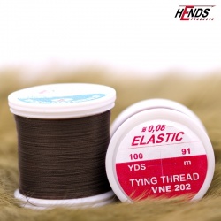 Hends Elastic Thread VNE202 0,08mm 91m - Brown/Black