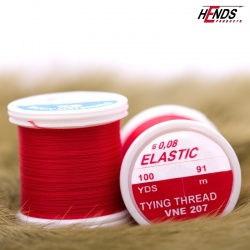 Hends Elastic Thread VNE207 0,08mm 91m - Red