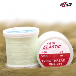 Hends Elastic Thread VNE214 0,08mm 91m - Green/White
