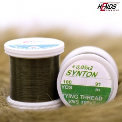 Hends Synton Thread VNS105 0,05mm x 2 91m - Dark Khaki