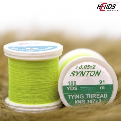 Hends Synton Thread VNS107 0,05mm x 2 91m - Fluo Yellow