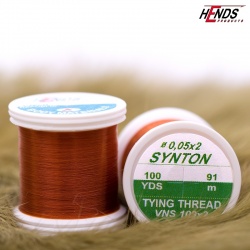 Hends Synton Thread VNS109 0,05mm x 2 91m - Brown