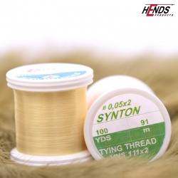 Hends Synton Thread VNS111 0,05mm x 2 91m - Beige/Gold