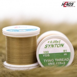 Hends Synton Thread VNS105 0,05mm x 2 91m - Dark Khaki