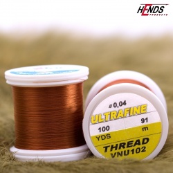 Hends Ultrafine Thread VNU102 0,04mm 91m - Rusty Brown