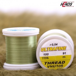 Hends Ultrafine Thread VNU105 0,04mm 91m - Olive