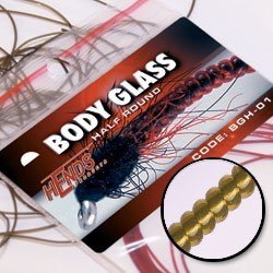 Hends Body Glass Round BGK39 - Light Olive