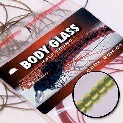 Hends Body Glass Round BGK90 - Fluo Yellow