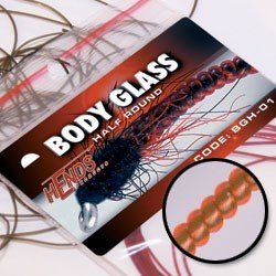 Hends Body Glass Round BGK91 - Fluo Orange