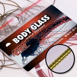 Hends Body Glass Half Round BGP06 - Yellow