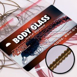 Hends Body Glass Round BGK34 - Olive/Brown