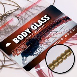 Hends Body Glass Half Round BGP40 - Beige