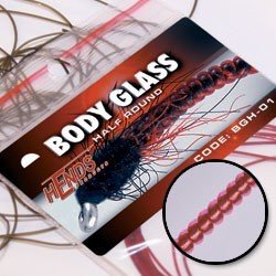 Hends Body Glass Half Round BGP39 - Light Olive